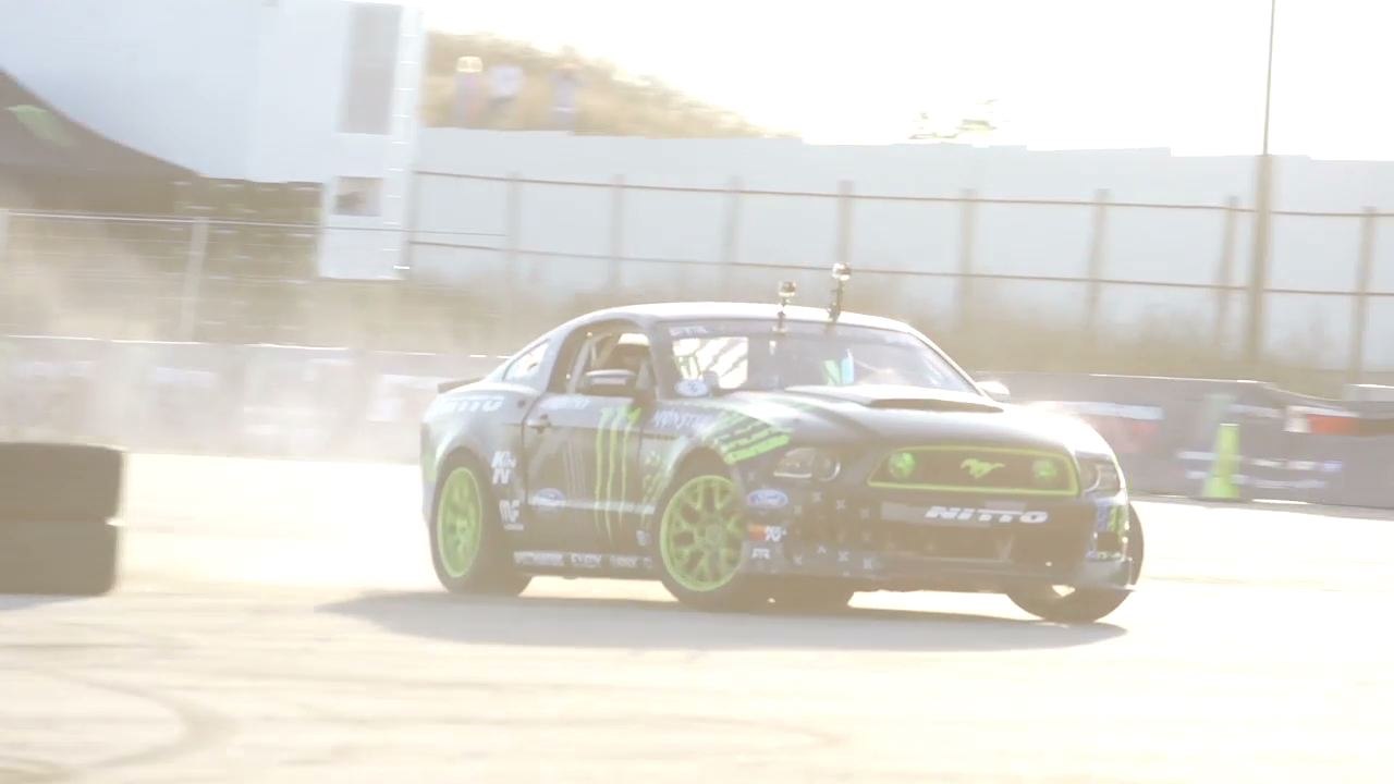 Vaughn Gittin Junior Gymkhana Grid Madrid