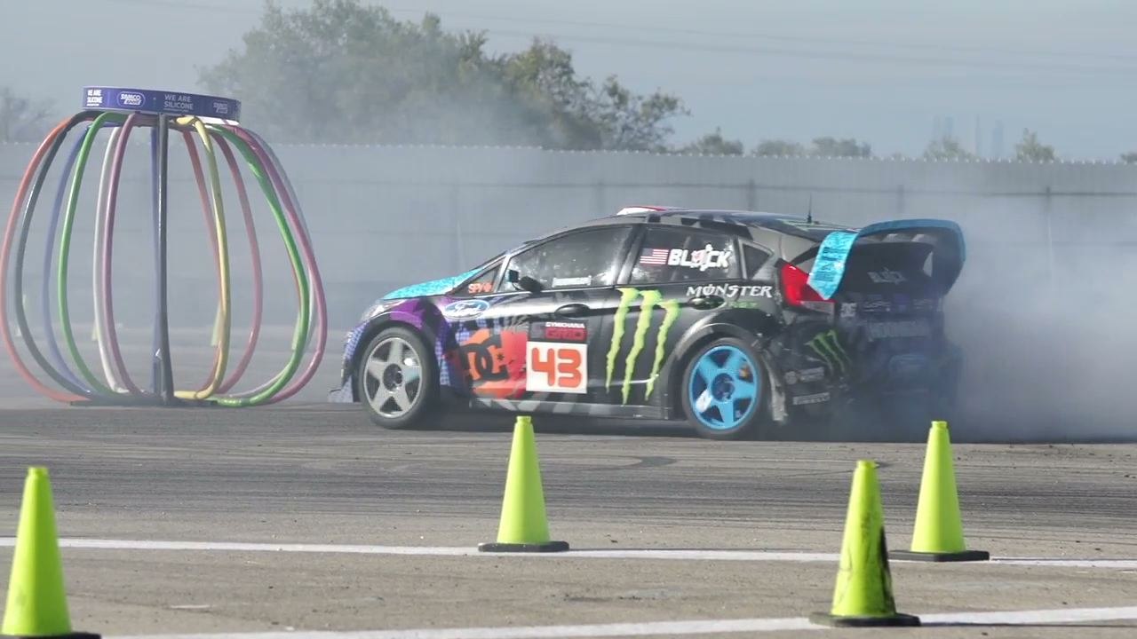 Ken Block Gymkhana Grid Madrid