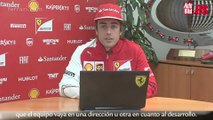 Preguntas a Fernando Alonso sobre temporada 2014