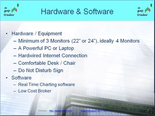 What do you need to start trading Hardware and Software