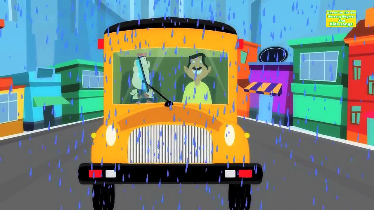 Wheels On The Bus Go Round And Round | Nursery Rhymes For Children