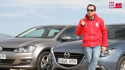 Download Video: COMPARATIVA MAZDA 3 VS VW GOLF