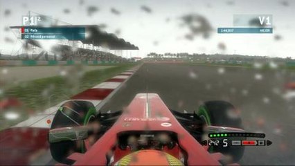 Vuelta GP Malasia 2014 en mojado