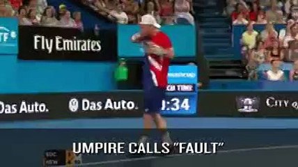 Jack Sock fair play example
