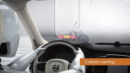 Volvo XC90 Anulación de Colisión por ciudad