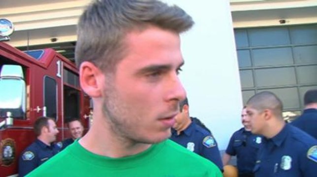 David de Egea en Beverly Hills con Chevrolet