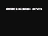 [PDF Download] Rothmans Football Yearbook 2002-2003 [Read] Online