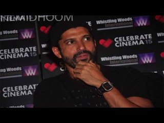 Farhan Akhtar As A Speaker @ Whistling Woods