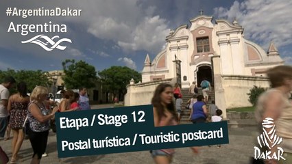 Stage / Etape 12 –  Touristic postcard  / Carte postale touristique