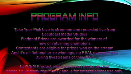 Take Your Pick Live Ending Credits (2016)