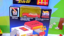 Shopkins Go To McⒹⓄⓃⒶⓁⒹs in Hot Wheels Cars Drive Thru Fast Food Playset Video Cookieswirl