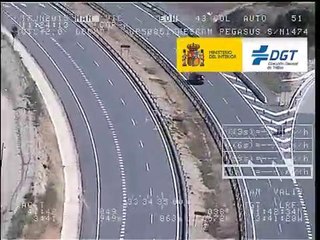 Pillado a 227 km por hora en la A1