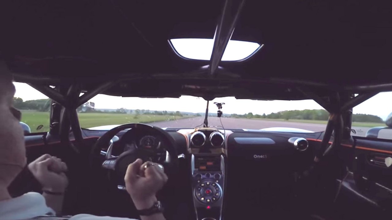 Koenigsegg One-1 0-300-0kmh - Full noise edition