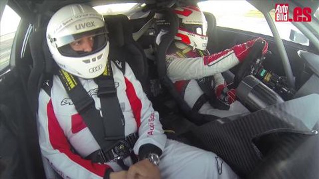 Vuelta rapida en el Audi R8 LMS