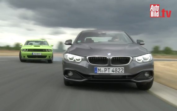 BMW 428I vs Dodge Challenger SRT