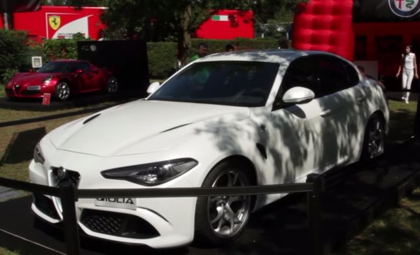 Alfa Romeo Giulia Gran Premio F1 Monza