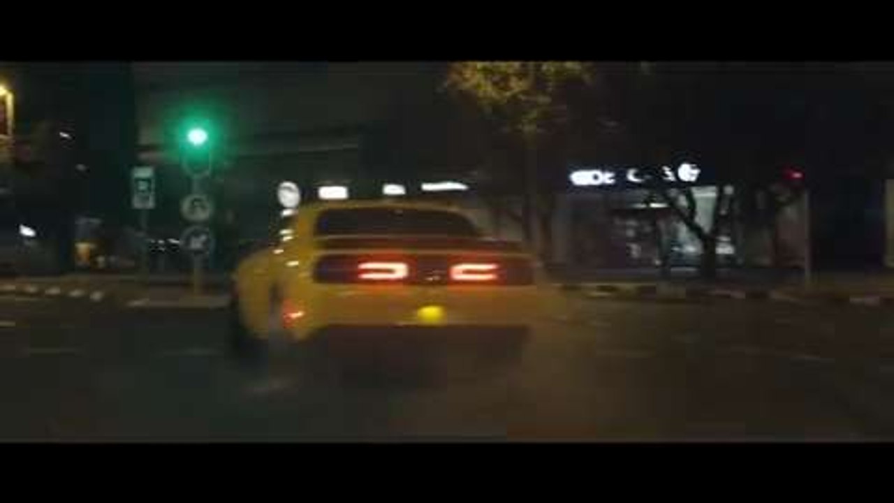 Drift del Dodge Challenger SRT Hellcat