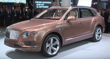 Bentley Motors Bentayga se presenta en Frankfurt