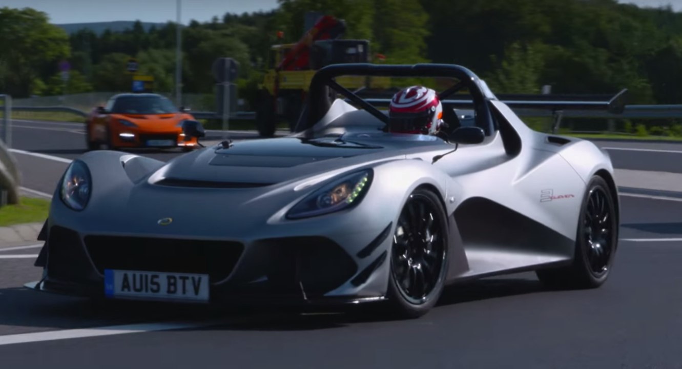 Lotus 3-Eleven por el circuito de Nürburgring