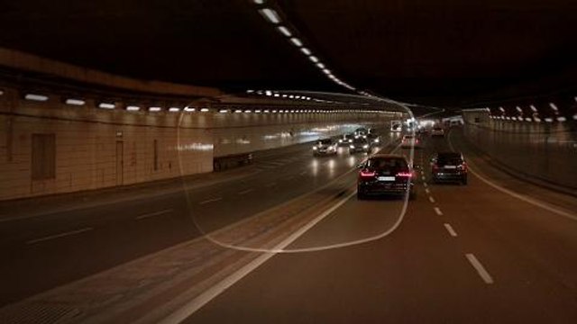 Conducción entrada a túnel con DriveSafe