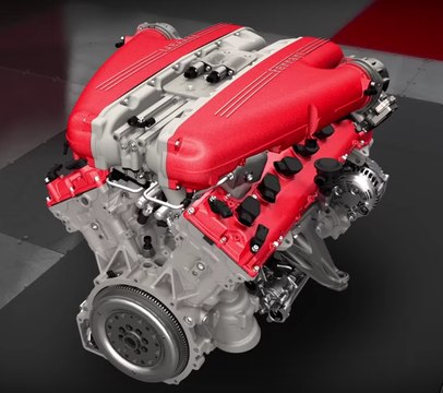 Motor Ferrari F12tdf