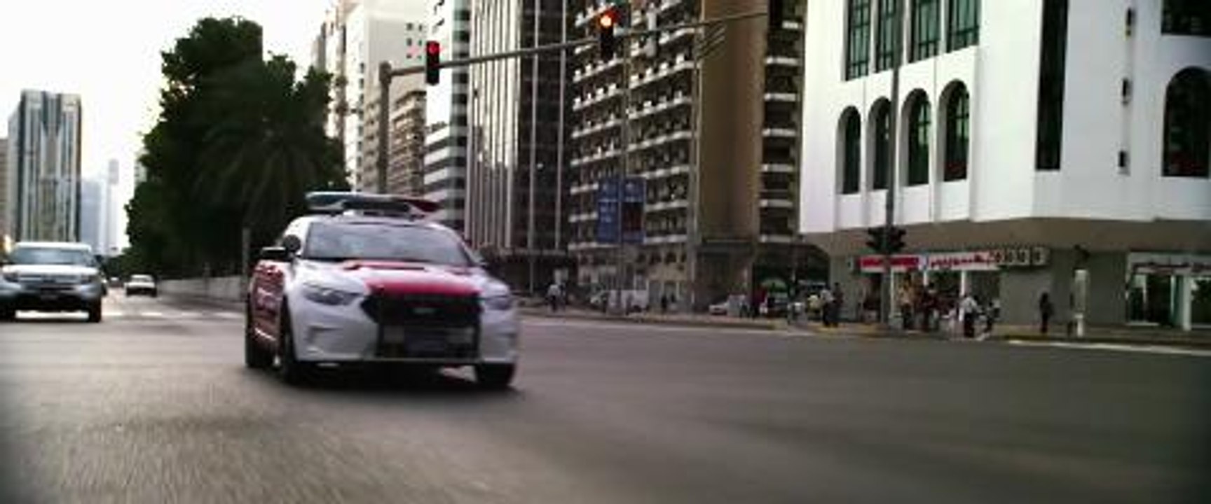 Despliegue de la policía de Abu Dhabi