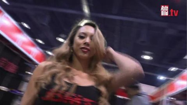 Las chicas del SEMA 2015