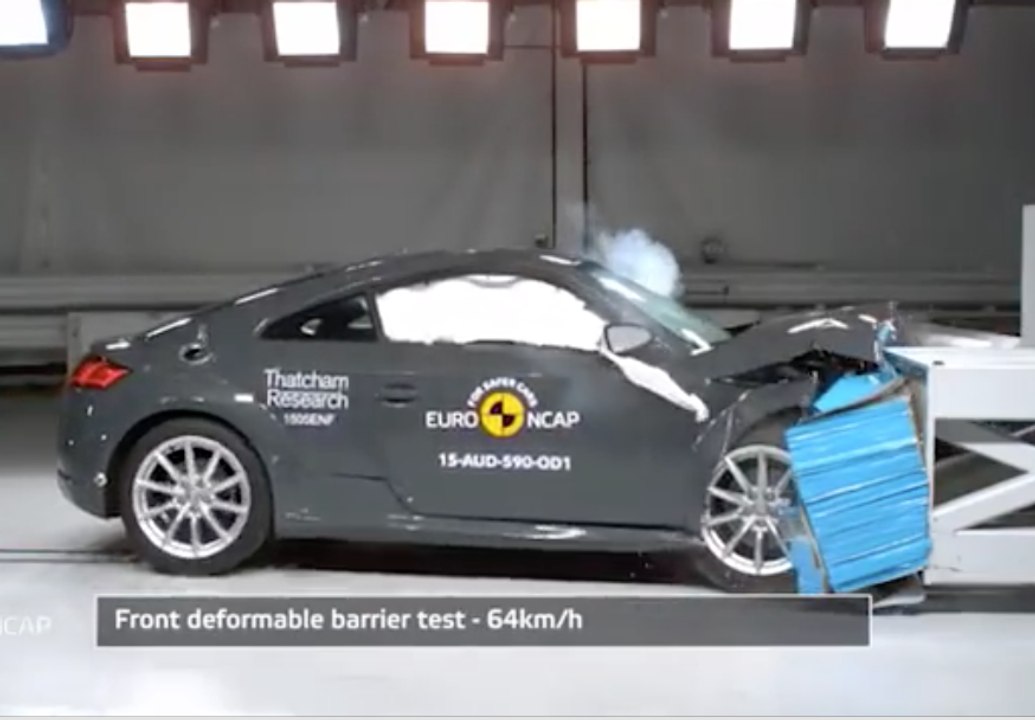 Euro NCAP Crash Test of Audi TT 2015