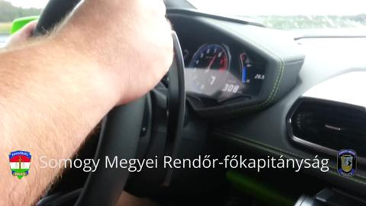 Accidente de un Lamborghini Huracan a 335 km/h