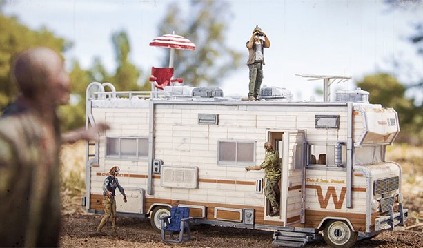 La caravana de Mc Farlane de 'The Walking Dead'
