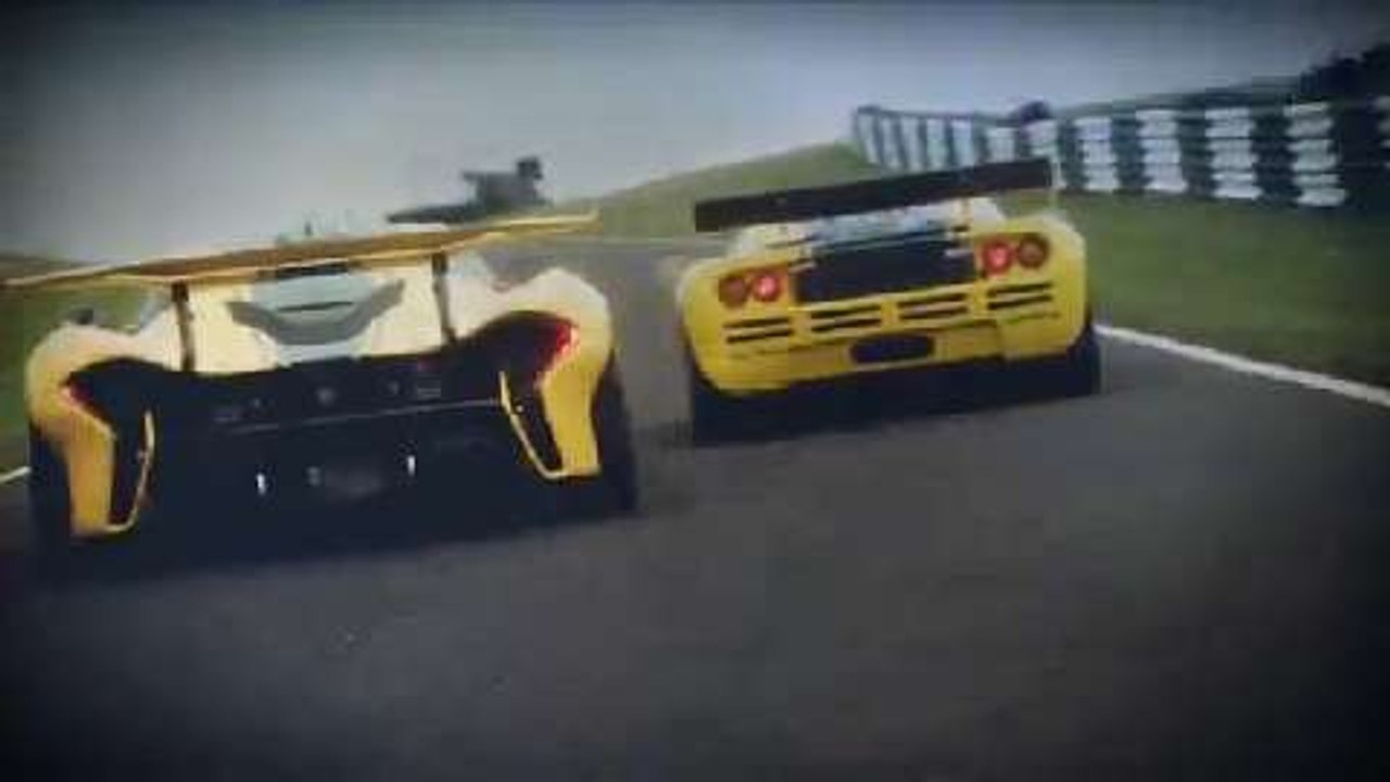Encuentro entre el mítico McLaren F1 GTR y el McLaren P1 GTR