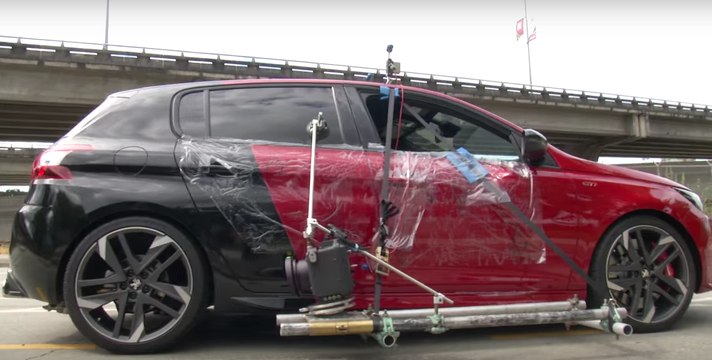 Así se rodó el anuncio del Peugeot 308 Gti
