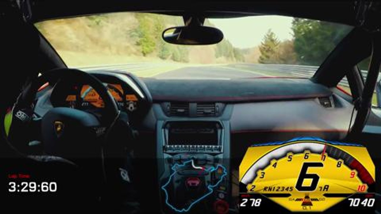 Aventador LP 750-4 SV Onboard Nürburgring