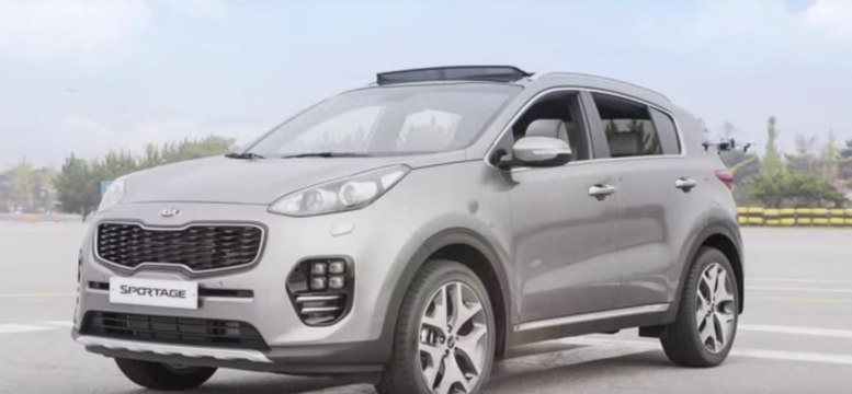 VÍDEO: Kia Sportage a los ojos de un drone