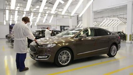 Fábrica de Ford por dentro en Almussafes, Valencia