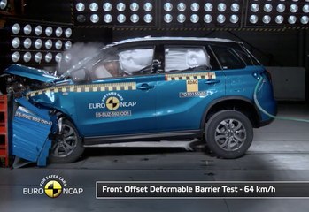 Скачать видео: Suzuki Vitara 2015 - Euro NCAP Crash Test