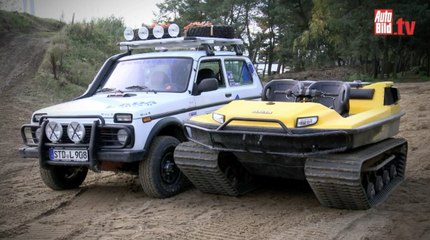 Tinger Track vs Lada Taiga