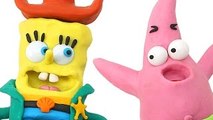 Sheriff SPONGEBOB & PATRICK STAR Playdoh Stop Motion Video --- Spongebob Squarepants Episo