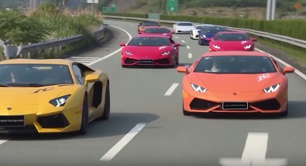 Lamborghini Tour China 2015