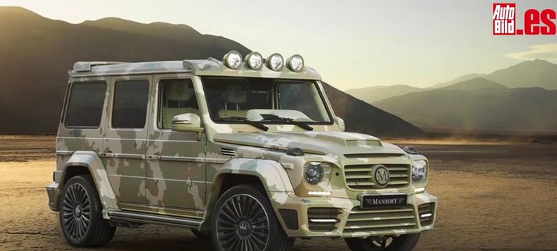 5 coches estridentes preparados por Mansory