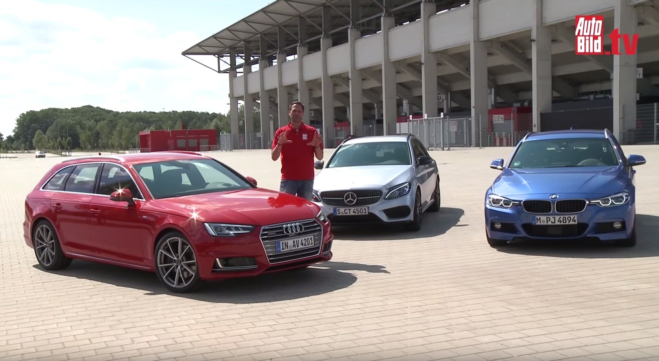 Comparativa Audi A4, BMW Serie 3 Touring y Mercedes Clase C Estate