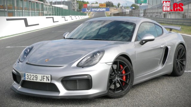 Prueba del Porsche Cayman GT4 en el circuito del Jarama