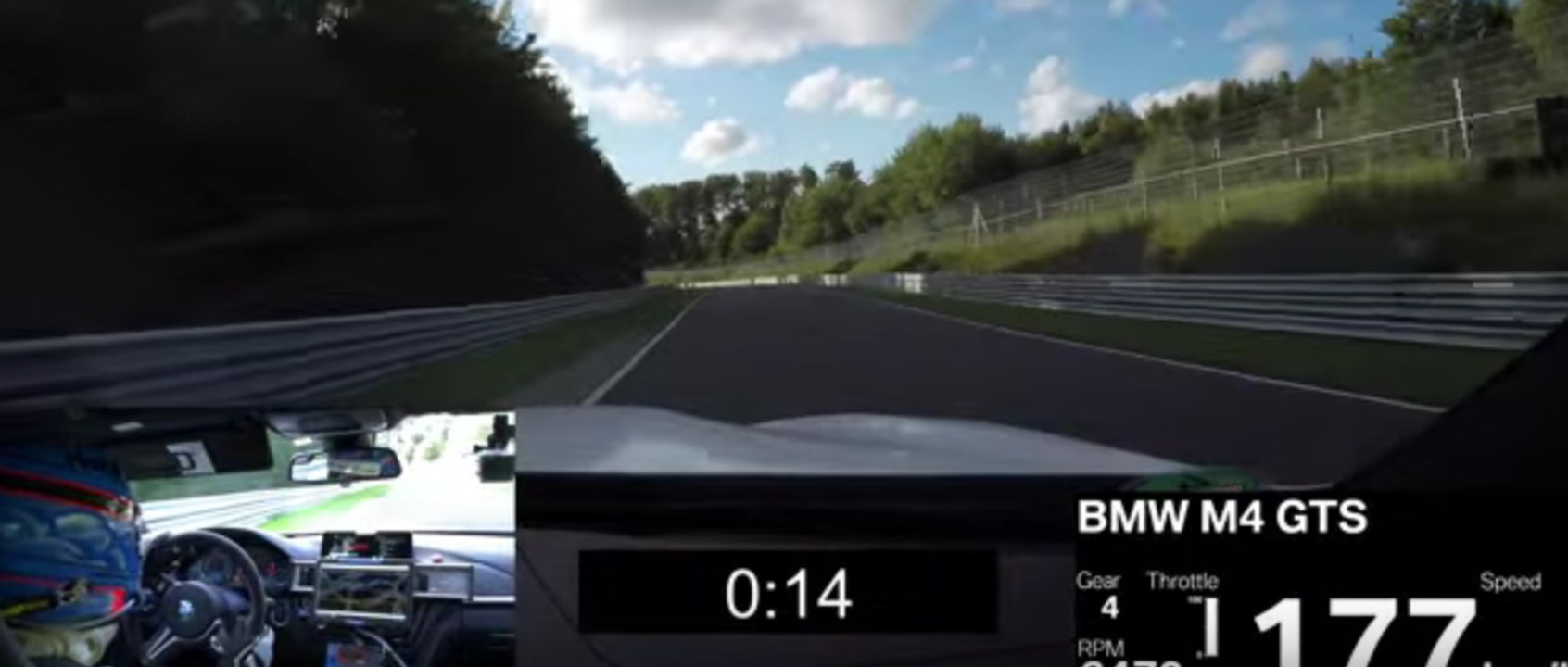 BMW M4 GTS Vuelta rápida a Nurburgring Nordschleife