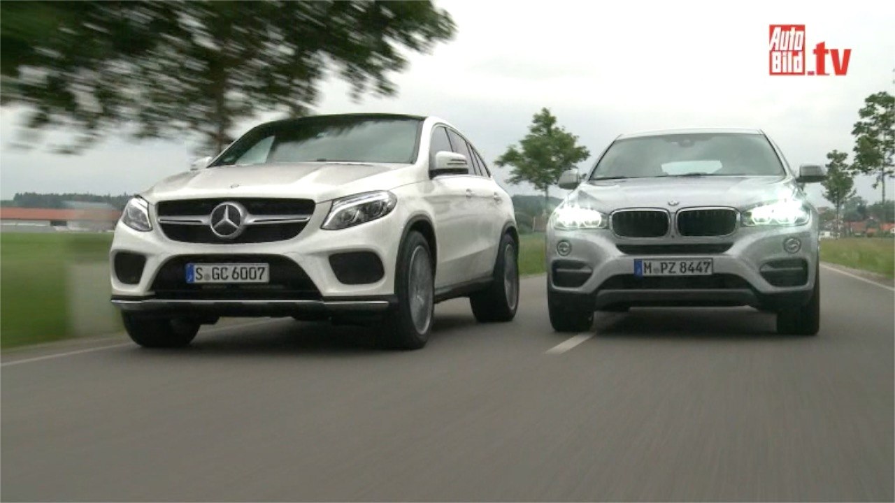 BMW X6 vs Mercedes GLE Coupe