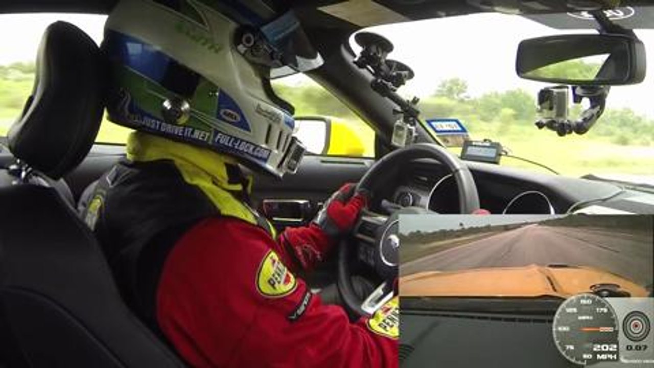 Hennessey Mustang 2015 - récord de velocidad