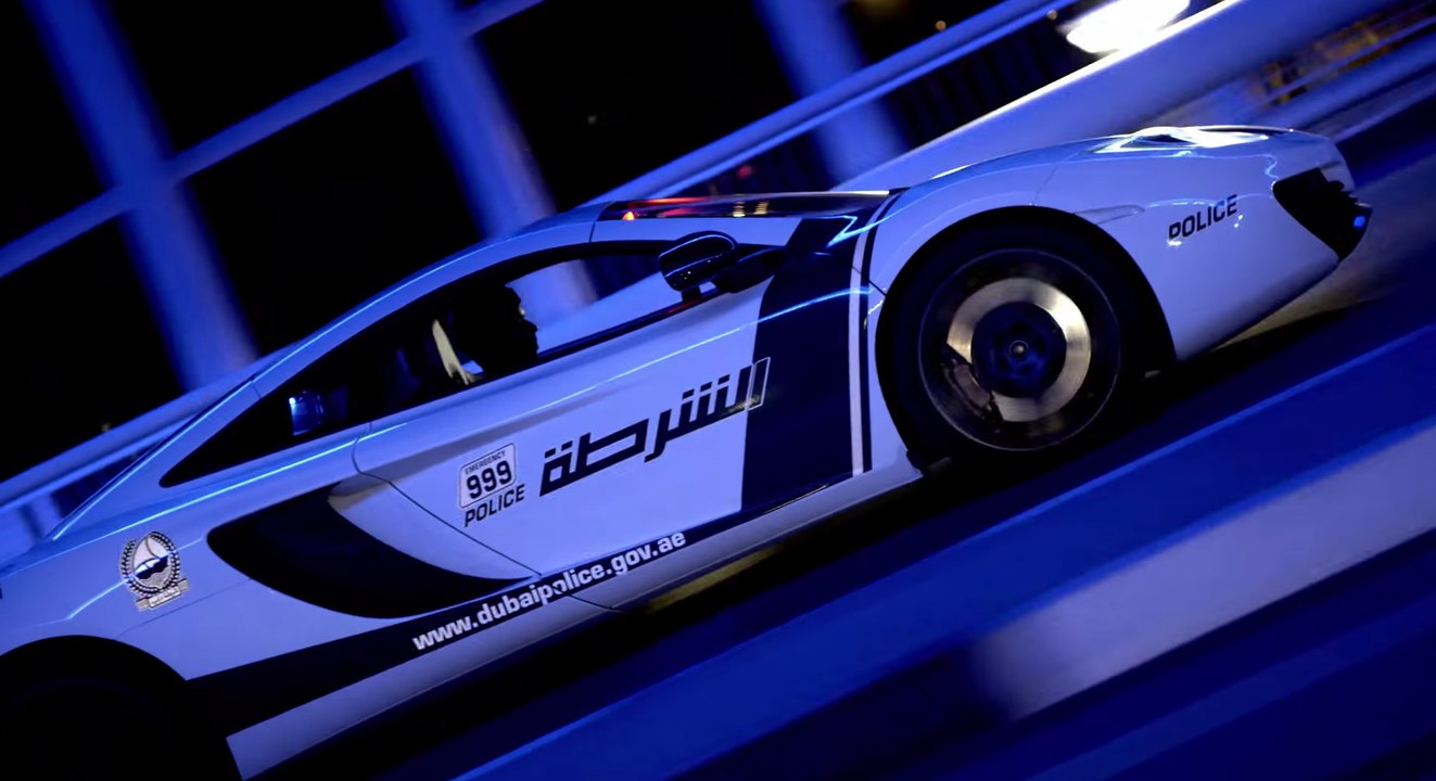 Los 'cochazos' patrulla de la policía de Dubai