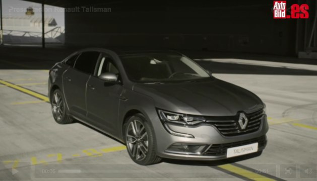 VÍDEO: el nuevo Renault Talisman en movimiento
