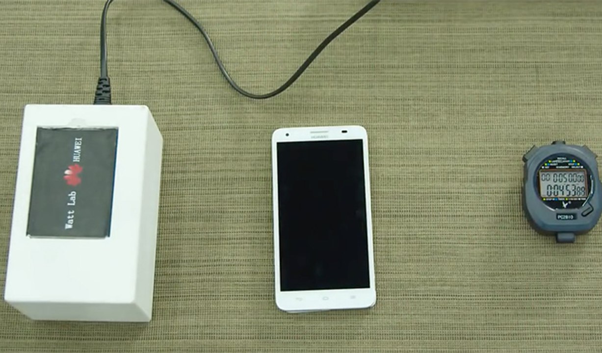 Huawei ha lanzado una batería que se carga en 2 minutos