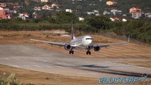 Extreme! UIA Boeing 737-900ER Landing Approach at Split airport SPU/LDSP