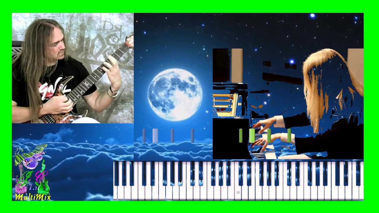 Beethoveen - Clair de lune (Guitare électrique/piano)